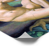 Michelangelo - Creation of Adam Isolated ポスター (角)