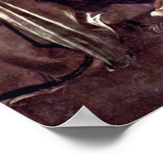 Michelangelo Merisi da Caravaggio - Nativity ポスター (角)