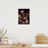 Michelangelo Merisi da Caravaggio - Nativity ポスター (キッチン)