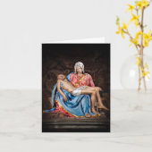 MICHELANGELO PIETA' 神の子羊 xdkbg カード (黄色い花)