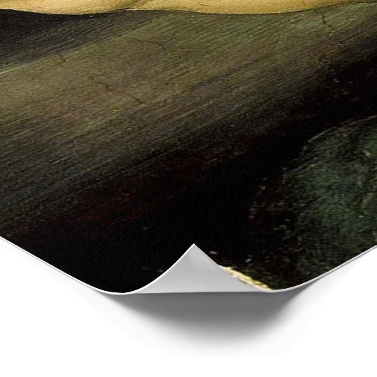 MICHELANGELO - The creation of Adam 1512 ポスター (角)