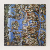 Michelangelo The Last Judgment Fine Art Print ジグソーパズル (横)