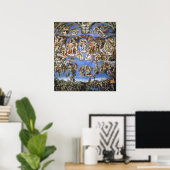 Michelangelo The Last Judgment Fine Art Print ポスター (ホームオフィス)
