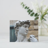 Michelangelo's David ポストカード (スタンド正面)