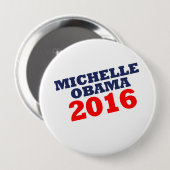 MICHELL OBAMA 2016.png 缶バッジ (正面&裏面)