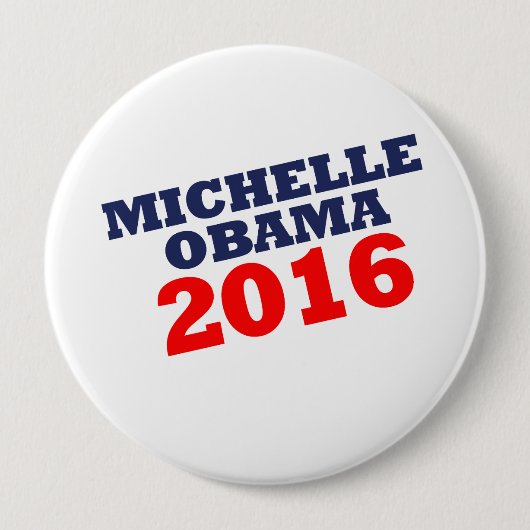 MICHELL OBAMA 2016.png 缶バッジ (正面)