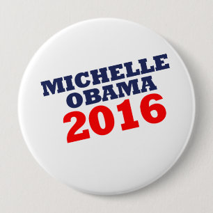 MICHELL OBAMA 2016.png 缶バッジ