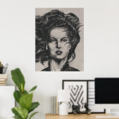 Michelle Weldy：無題#6 ポスター (ホームオフィス)