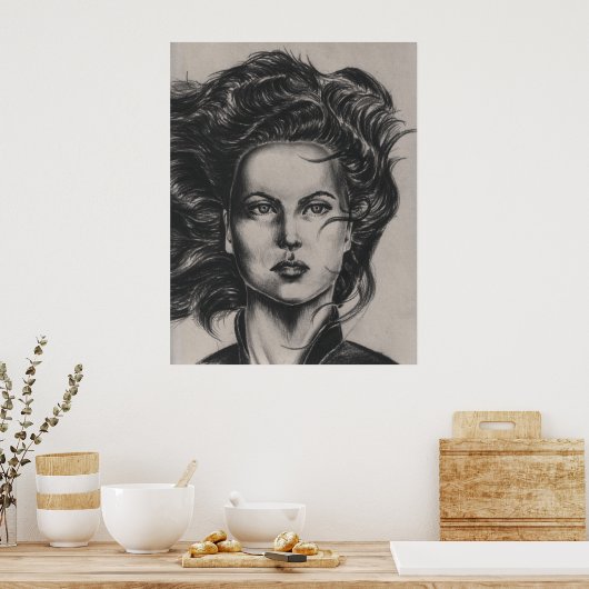 Michelle Weldy：無題#6 ポスター (キッチン)