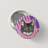 Michiボタン 缶バッジ (正面&裏面)