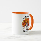 Michigan Fall Coffee Mug マグカップ (正面右)