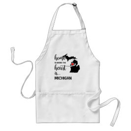 Michigan home is where the heart is スタンダードエプロン