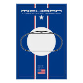 Michigan International Speedway ポスター (正面)