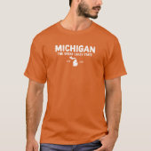 Michigan Is The Great Lakes State Tシャツ (正面)