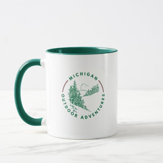 Michigan Outdoor Adventures Coffee Mug マグカップ (左)