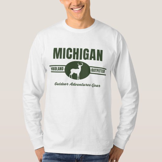 Michigan Outdoor Adventures T-Shirt Tシャツ (正面)