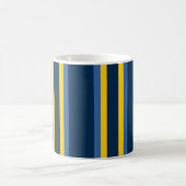 Michigan Polo Stripes コーヒーマグカップ (中央)