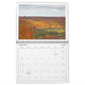 "MICHIGAN SHOWS HER FALL COLORS" 2026 CALENDAR カレンダー (1月 2027)