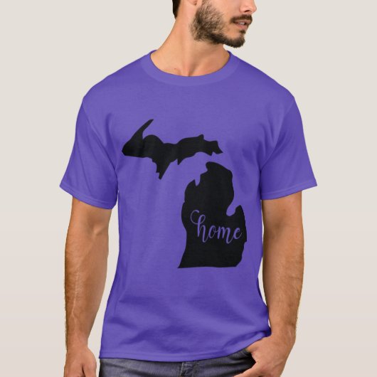 Michigan state home tシャツ (正面)