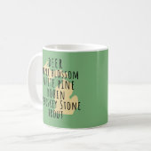 Michigan State Symbols Coffee Mug コーヒーマグカップ (正面左)
