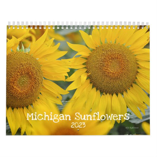 Michigan Sunflowers カレンダー (カバー)