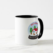 Michigan Winter Coffee Mug マグカップ (正面右)