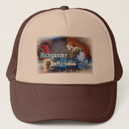 Michiganderのトラック運転手! キャップ