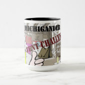 Michiganderの人の小型天幕の挑戦!!! マグカップ (中央)