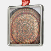 Michoacanの種族からの皿 メタルオーナメント (左)