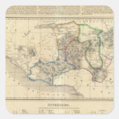 Michoacan、メキシコ2 スクエアシール (正面)