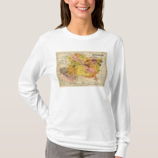 Michoacan、メキシコ Tシャツ (正面)