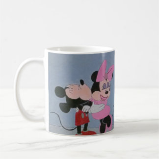 MICKEYおよびMINNIE愛 コーヒーマグカップ