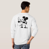 Mickey - Looking in the Mirror (Plane Crazy, 1929) Tシャツ (裏面フル)