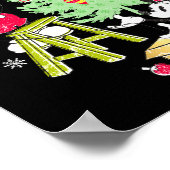 Mickey Minnie Clic Christmas Tree  ポスター (角)