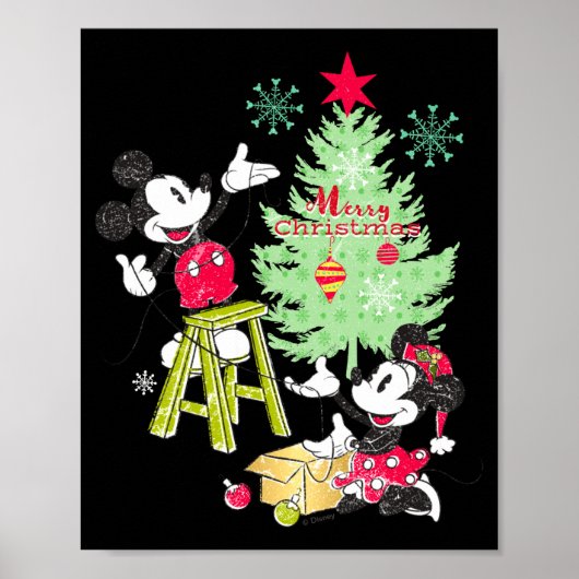 Mickey Minnie Clic Christmas Tree  ポスター (正面)
