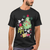 Mickey Minnie Clic Christmas Tree  Tシャツ (正面)