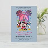 Mickey Minnie Friends Party 招待状 (スタンド正面)