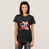 Mickey Minnie Jingle Bell Fun  Tシャツ (正面フル)