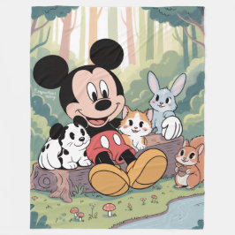 Mickey Mouse Blanket フリースブランケット