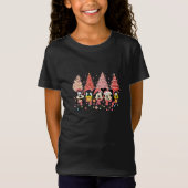 Mickey Mouse Christmas Tree DTF T-Shirt Tシャツ (正面)