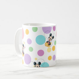 Mickey Mouse Polka Dot Baby Shower コーヒーマグカップ