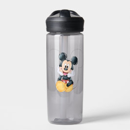 Mickey Mouse Polka Dot  red Baby Shower ウォーターボトル