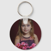 Mickey Mouse Polka Dot  red Baby Shower キーホルダー (裏面)