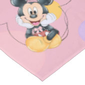 Mickey Mouse Polka Dot  red Baby Shower テーブルクロス (アングル)