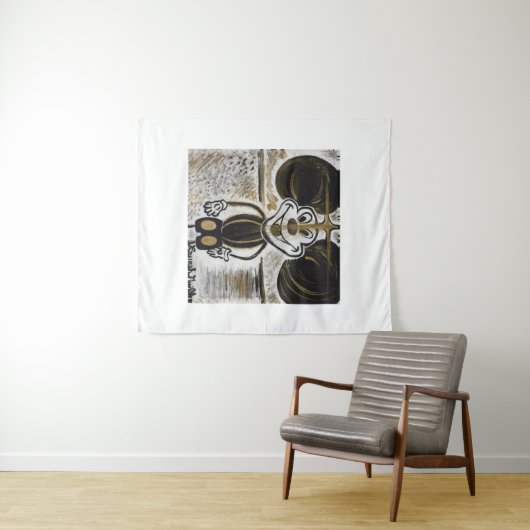 #MICKEYMOUSE With #CHRISTMASSTAR タペストリー (インサイチュ(横))