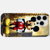 Mickey's Guardian: iPhone 15 Pro Cover with Adorab Case-Mate iPhoneケース (裏面 (横))