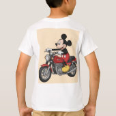 Mickey's Motorbike Adventure Tシャツ (裏面)