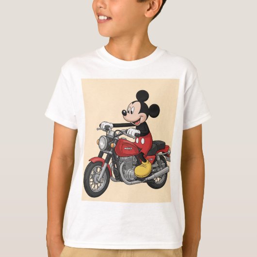 Mickey's Motorbike Adventure Tシャツ (正面)