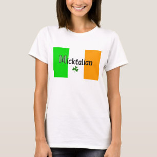 Micktalianの長袖レディースワイシャツ Tシャツ