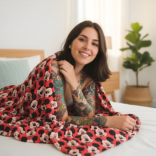 Micky Fleece Blanket フリースブランケット